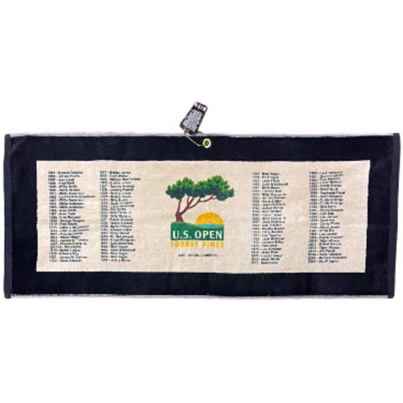 RDB Holdings & Consulting CTBL-038827 16 x 40 2007 US Open Torrey Pines Devant The Edge PGA Golf Towel-Angel Cabrera Winner with Tag