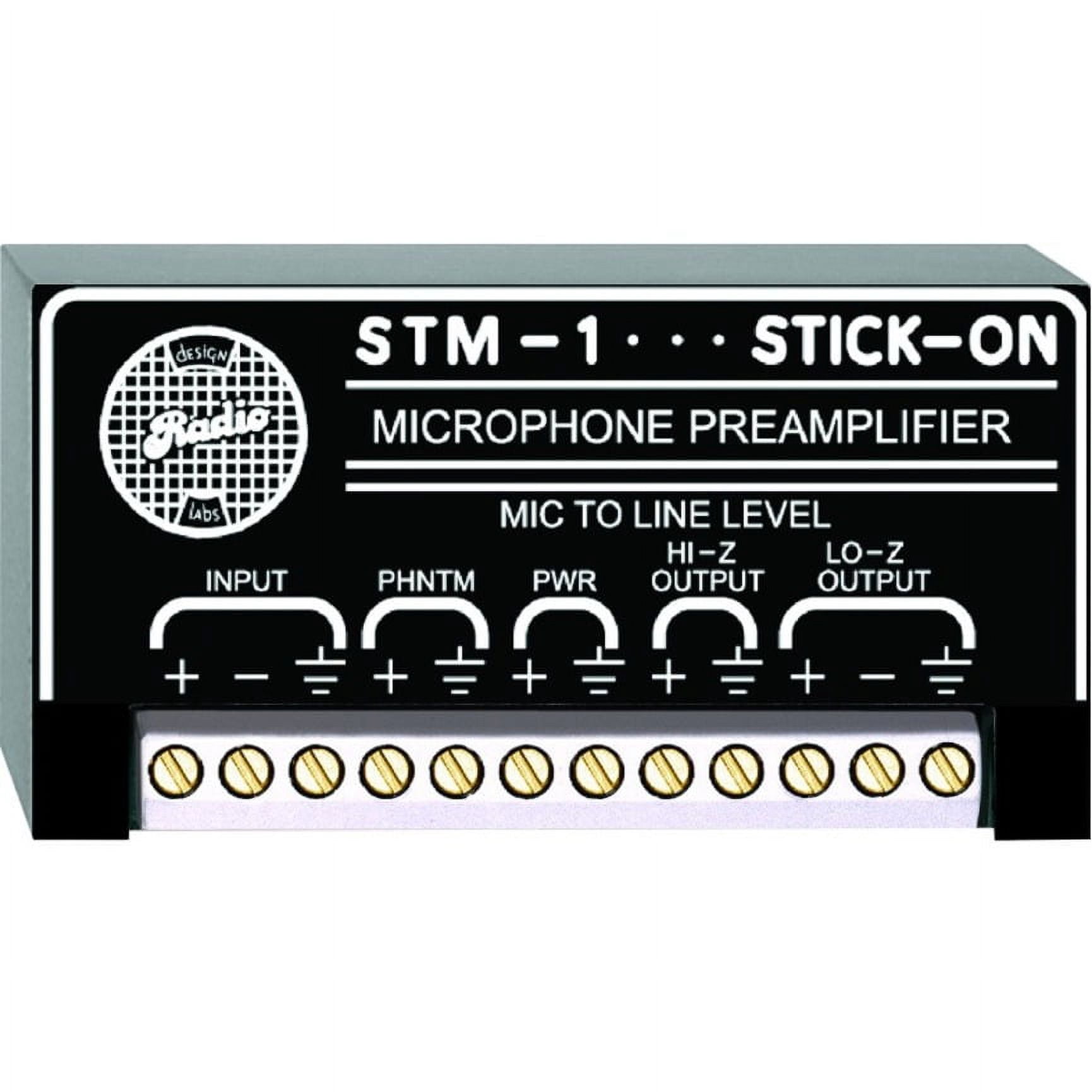 Microphone Preamplifier - 50 dB Gain