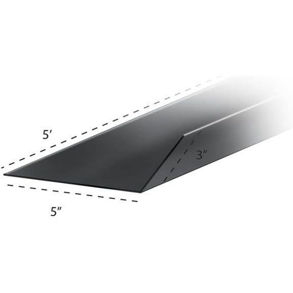 RDP 110 Angle Flashing (10 Piece Bundle) (3" x 5" x 5', Gray)