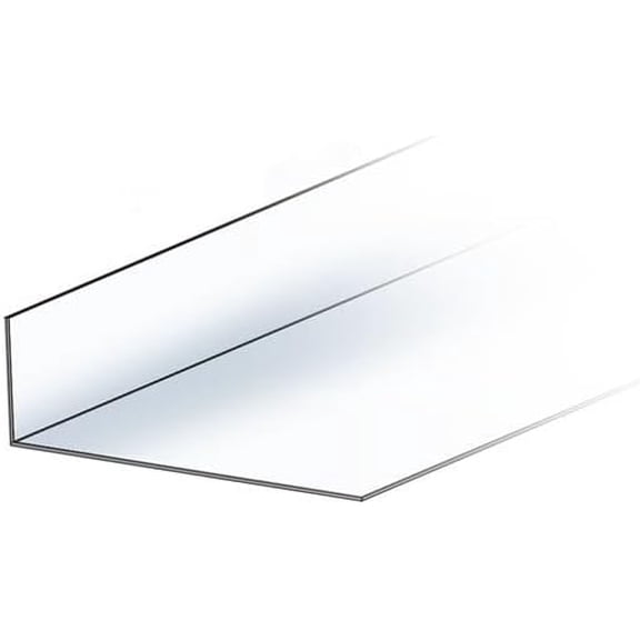 RDP 90° Angle Flashing (1" x 3" x 5', White)