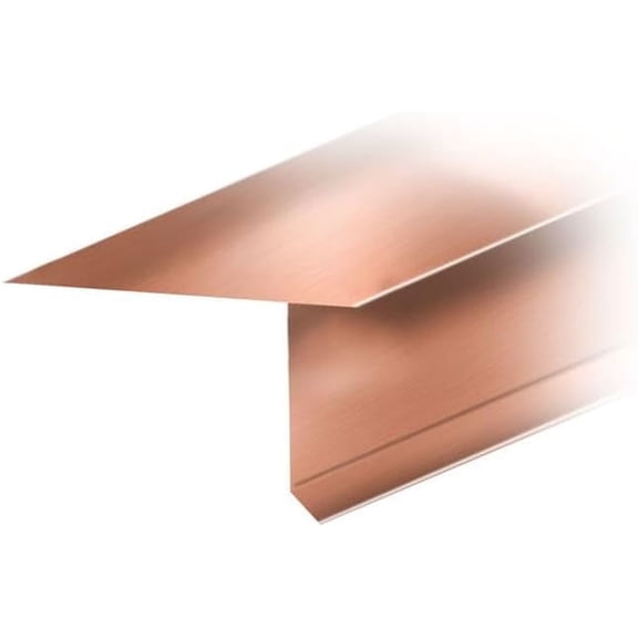 RDP D-Style Copper Drip Edge (10 Piece Bundle) (3/4" x 4.5" x 5')