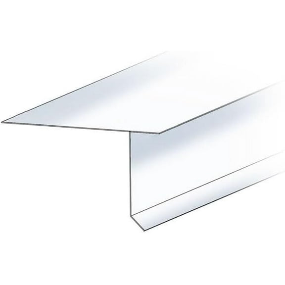 RDP D-Style Drip Edge (1.25" x 4" x 5', White)