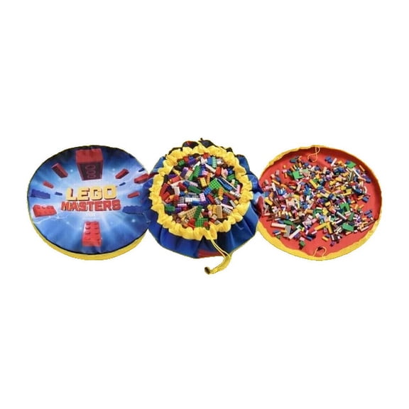 RDP Ltd LEGO Masters Swoop Bag Playmat for Brick Storage 24" Diameter