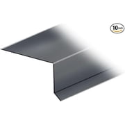 RDP Standard Drip Edge 10 Piece Bundle 1.5" x 1.5" x 5, Black