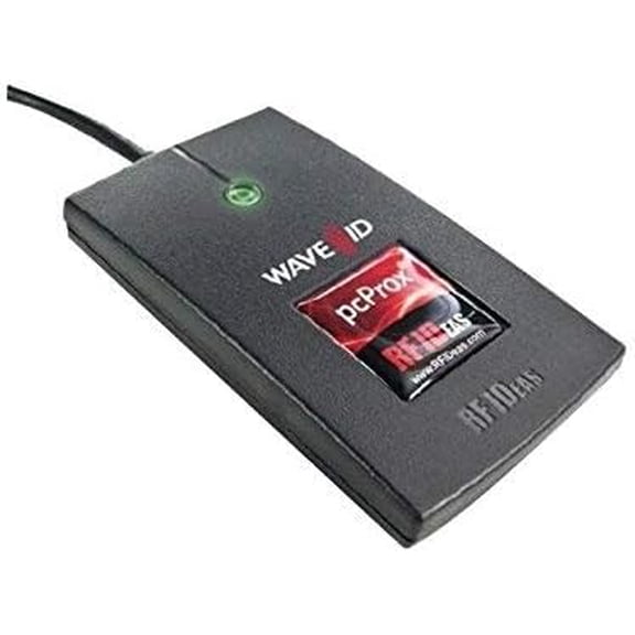 RDR-6282AKU Black USB Reader, CASI, RFIDEAS, Wave ID Solo 82 Series$$Building Supply