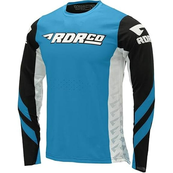 RDRCO Octane Jersey - Blitz - Cyan/Black, Medium