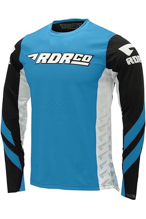 Octane Jersey - Blitz - Cyan/Black, Medium