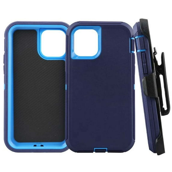 RDRKR IPHONE 15 PROMAX PHONE CASE WITH HOLSTER BLUE