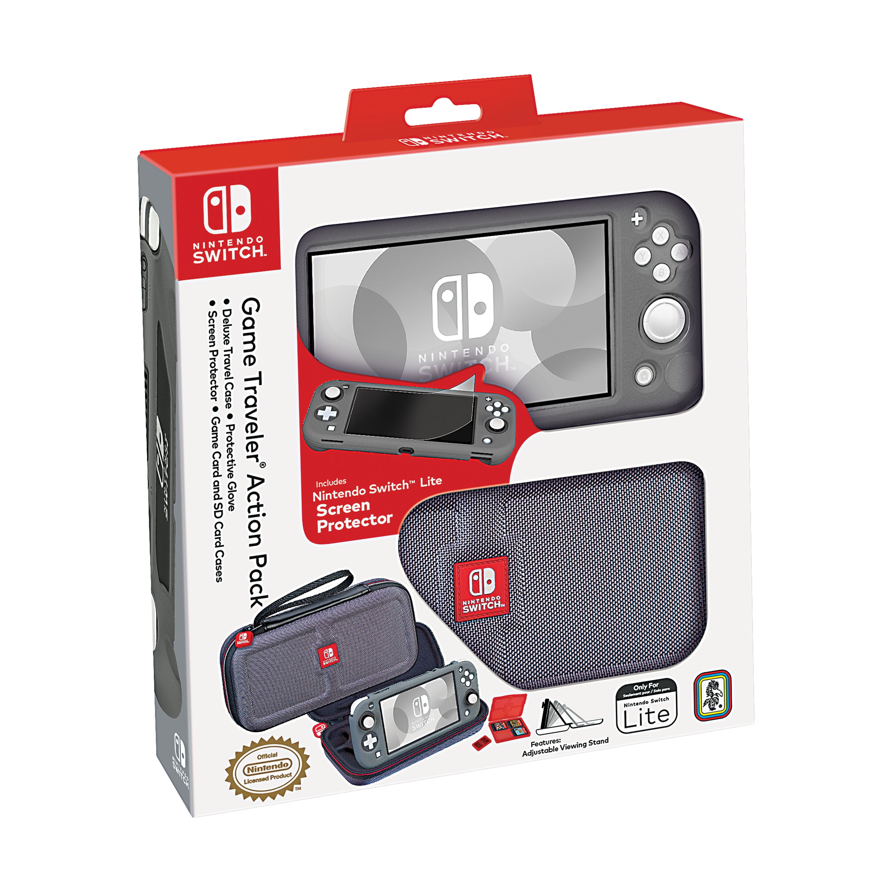 lille meditation Fiasko RDS Industries - Nintendo Switch Lite, Video Game Traveler Deluxe, Video  Gaming Action Pack - Walmart.com