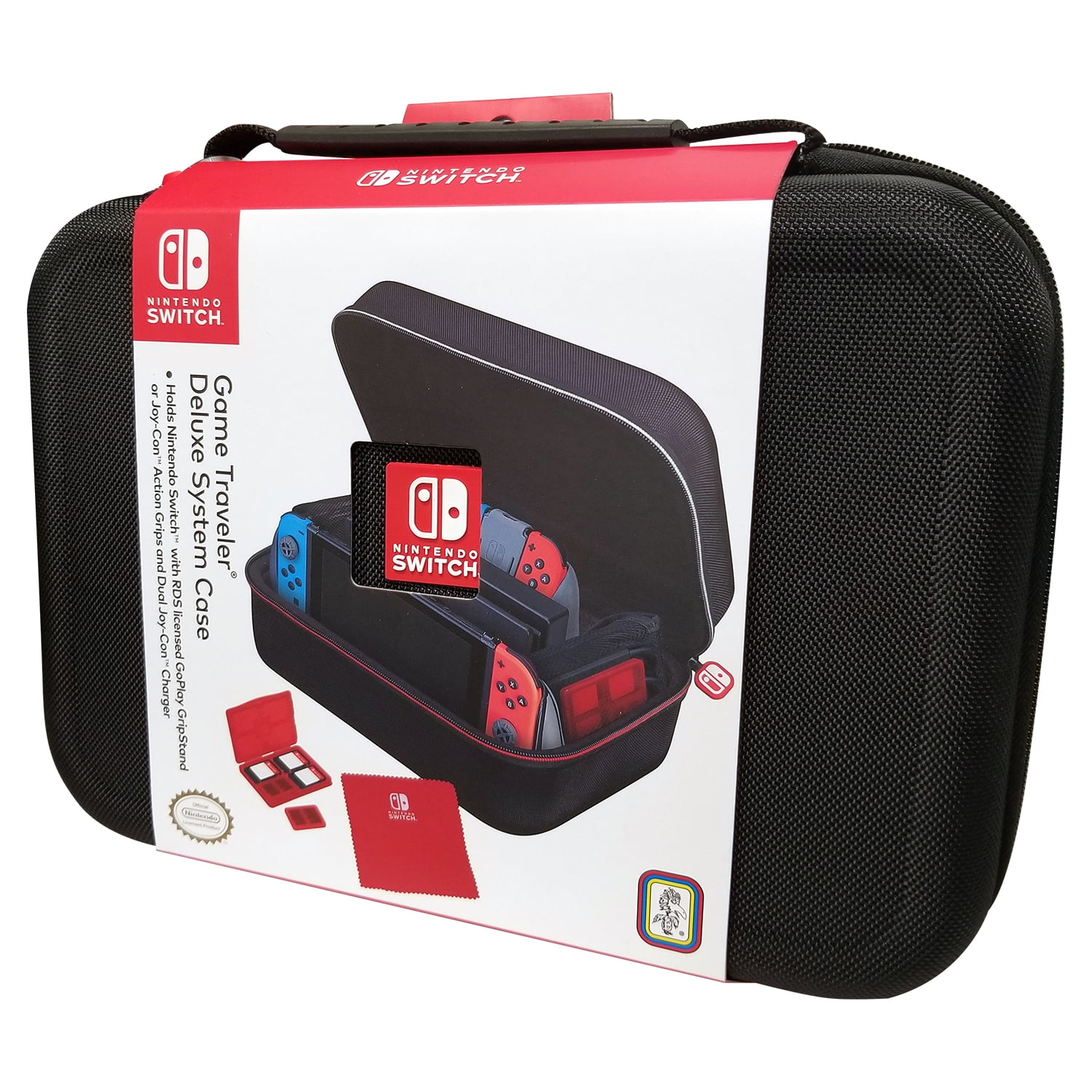 RDS Industries - Nintendo Switch, Video Game Traveler, Deluxe Gaming System  Carrying Case