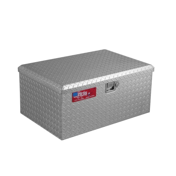 RDS Tanks 70198 Dock Storage Box 30in L x 20in W x 14in H Silver Aluminum