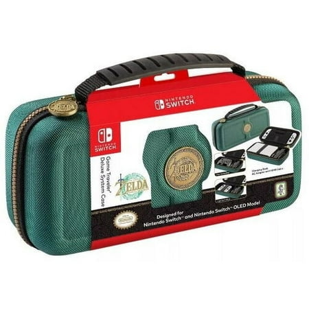 RDS Industries - Tears of the Kingdom Game Traveler Deluxe Travel Case for Nintendo Switch - Green