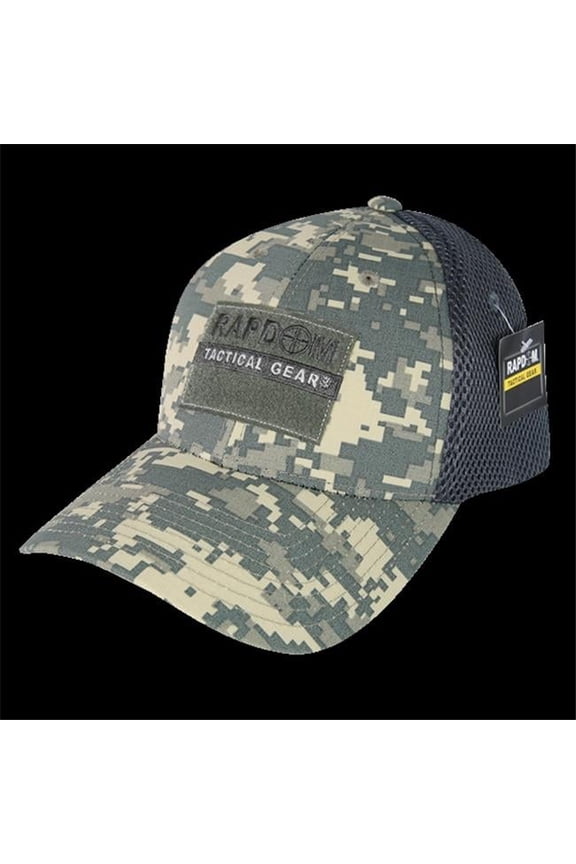 RDT Graphic Ripstop AirMesh Cap, ACU Digital Camo - One Size