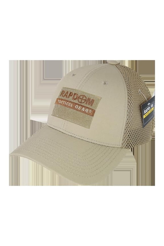 RDT Graphic Ripstop AirMesh Cap, Khaki - One Size