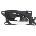 thumbnail image 1 of RDX 07-12 FRONT INTERIOR DOOR HANDLE RH, Chrome Lever + Black Housing, Plastic + Metal, 1 of 4