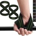 thumbnail image 1 of RDX Anti Slip Men Cotton Green Weight Lifting Straps, 1 of 8