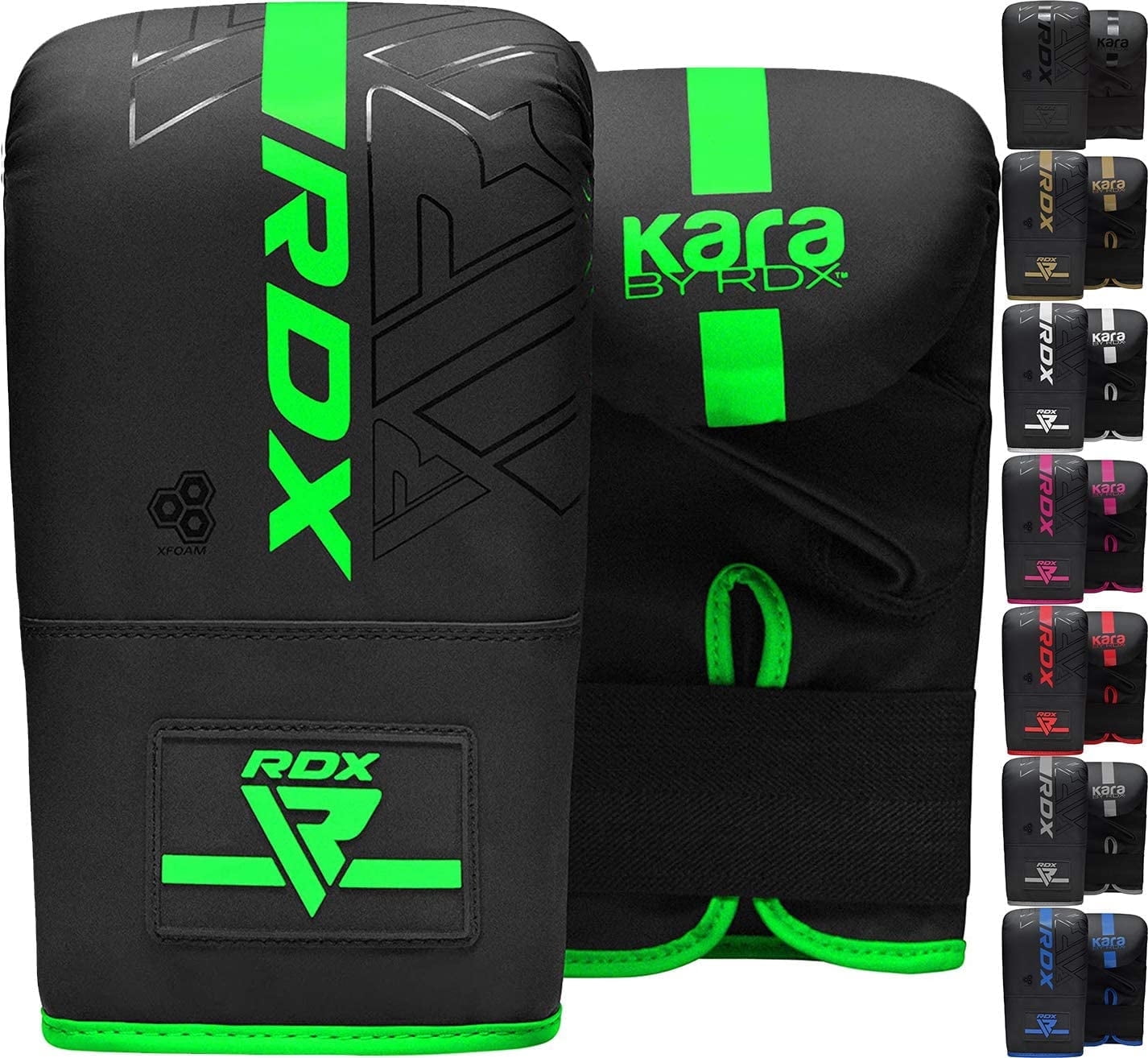 RDX Boxing Gloves for Men Women – Heavy Bag Training Gloves for MMA, Kickboxing, Muay Thai – Kara Leather Punch Mitts, Focus Pads, Sparring Gloves, Mens Boxing Gloves, Adult Sports Boxing Gloves
