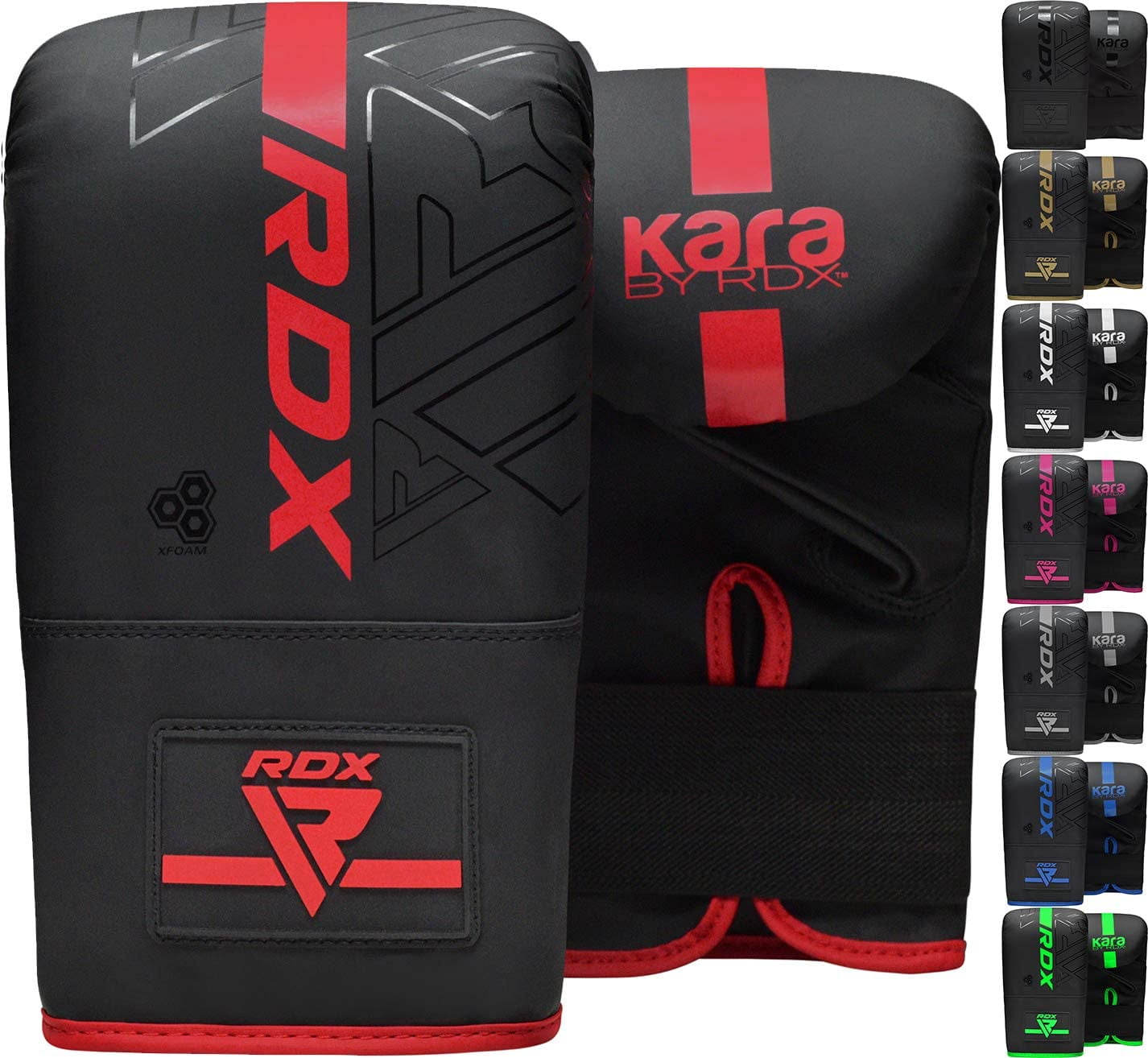 RDX Boxing Gloves Men Women, Pro Training Sparring, Maya Hide Leather Muay  Thai MMA Kickboxing, Adult Heavy Punching Bag Gloves Mitts Focus Pad