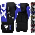 thumbnail image 1 of RDX Boxing Gloves Maya Hide Leather, Muay Thai Kickboxing MMA Sparring Training, Advanced TAKKA Closure, Max-Shock Padding, Punch Bags Speed Ball Focus Pads Workout, Men Women 10 12 14 16oz, 1 of 8