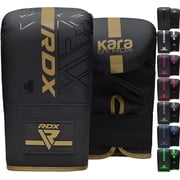 RDX Boxing Gloves for Men Women   Heavy Bag Training Gloves for MMA, Kickboxing, Muay Thai   Kara Leather Punch Mitts, Focus Pads, Sparring Gloves, Mens Boxing Gloves, Adult Sports Boxing Gloves