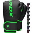 thumbnail image 1 of RDX Boxing Gloves for Men & Women | Pro Training Sparring Gloves, Maya Hide Leather Muay Thai | MMA Kickboxing, Unisex Punching Gloves with Thick Padding for Boxing 8 10 12 14 16 18 Oz, 1 of 6