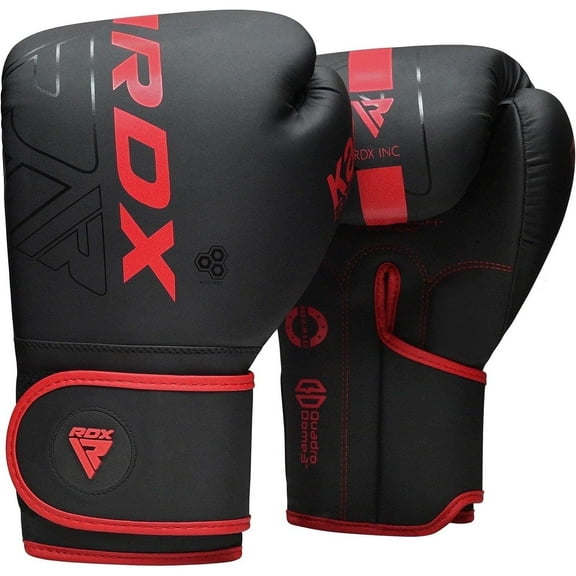 RDX Boxing Gloves for Men & Women | Pro Training Sparring Gloves, Maya Hide Leather Muay Thai | MMA Kickboxing, Unisex Punching Gloves with Thick Padding for Boxing 8 10 12 14 16 18 Oz