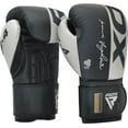 thumbnail image 1 of RDX Boxing Gloves for Men Women Maya Hide Leather Sparring Punching Gloves, Training Mitt, Advanced TAKKA Closure Perfect for MMA, Muay Thai Gloves, 1 of 6