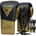 thumbnail image 1 of RDX Boxing Gloves for Training Muay Thai Mitts, Maya Hide Leather MARK PRO Glove for Sparring, Kickboxing, Fighting, Punch Bags, Focus Pads and Double End Ball Punching, 1 of 10
