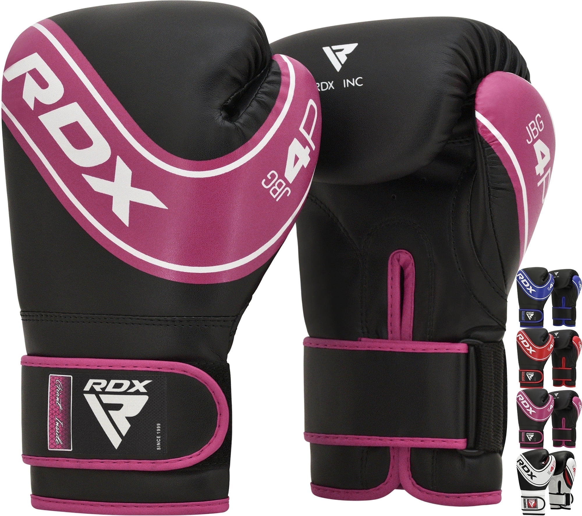 RDX Boxing Gloves for Kids, Maya Hide Leather Junior Champions Punching Training Gloves for Boxing, MMA, Muay Thai Gloves with Ventilated Palm
