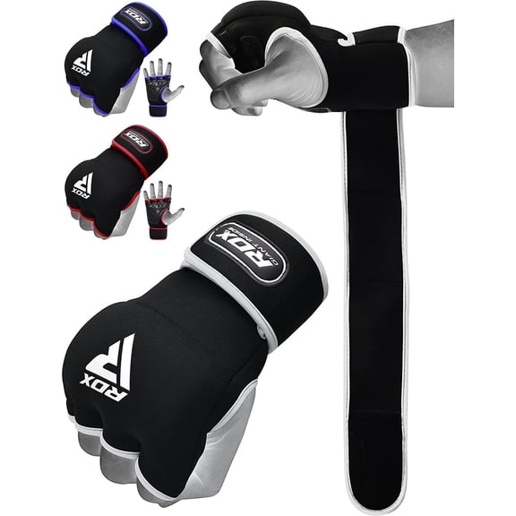 RDX Boxing Hand Wraps, Inner Gloves, Fist Protection Bandage with Long Wrist Support, Medium