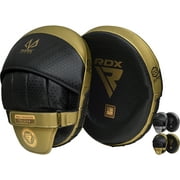 RDX Boxing Pads Curved Focus Mitts, Punching pad, Punching target MARK PRO Hook and Jab Training Pads, MMA Muay Thai Kickboxing Coaching Martial Arts Punching Hand Target Strike Shield