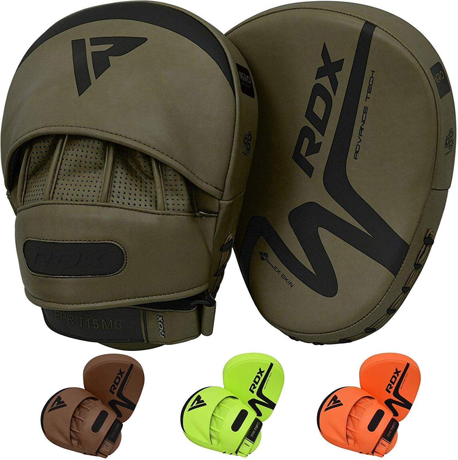 RDX Boxing Pads Focus Mitts, Punching Target Leather Training Pads