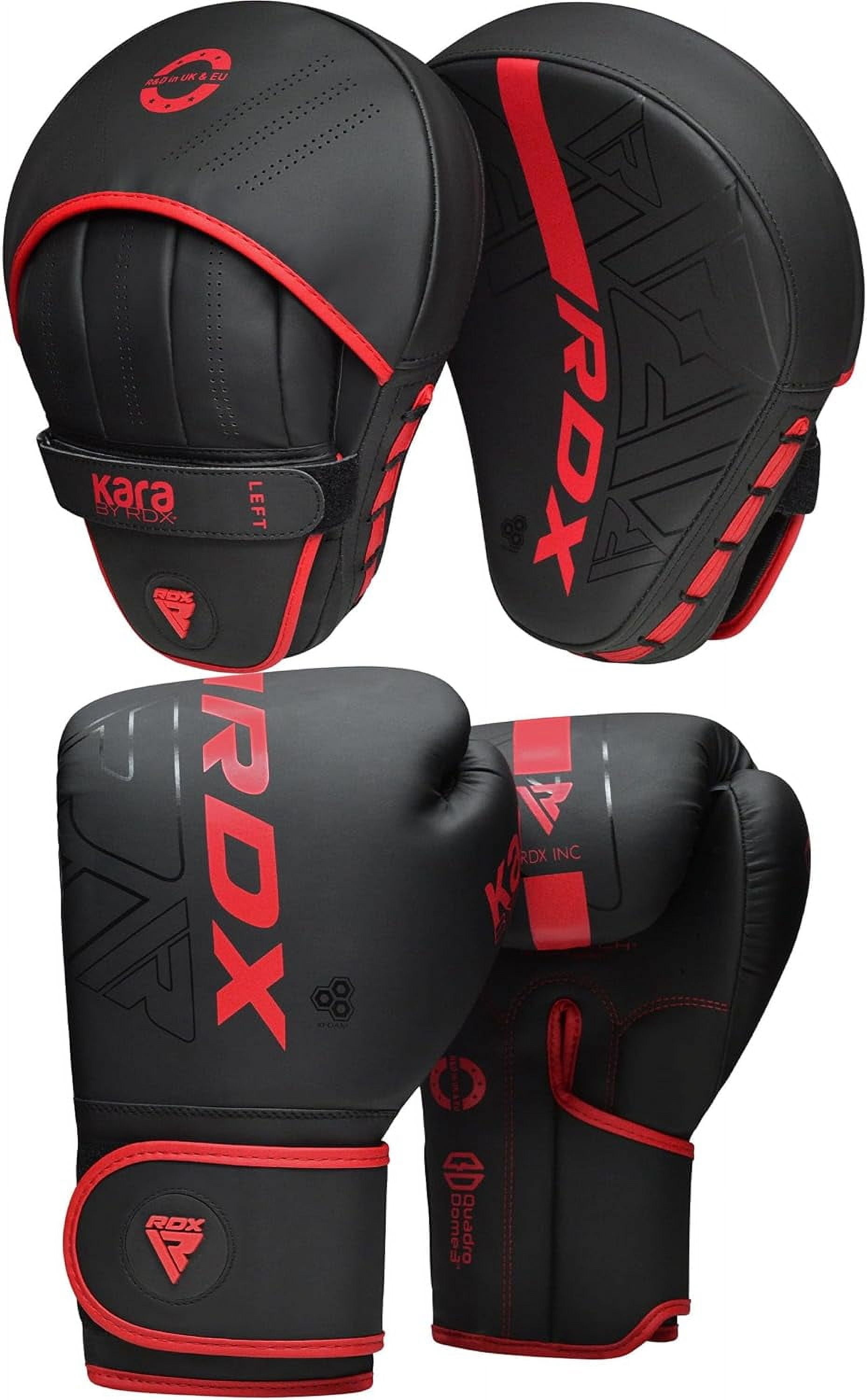 Coussin Mural RDX Avec Gants - Pad De Frappe Maya Hide Leather Pour Boxe