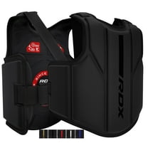 RDX Chest Guard, MMA Kickboxing Muay Thai Boxing Body Protector, Sparring Training Heavy Punching, KARA Adjustable Strike Shield, Martial Arts Upper Body Ribs Protection Pad, Taekwondo Vest