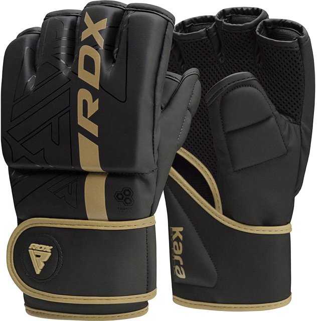 RDX F6 KARA MMA Gloves Grappling for Sparring, Boxing, BJJ, Workout