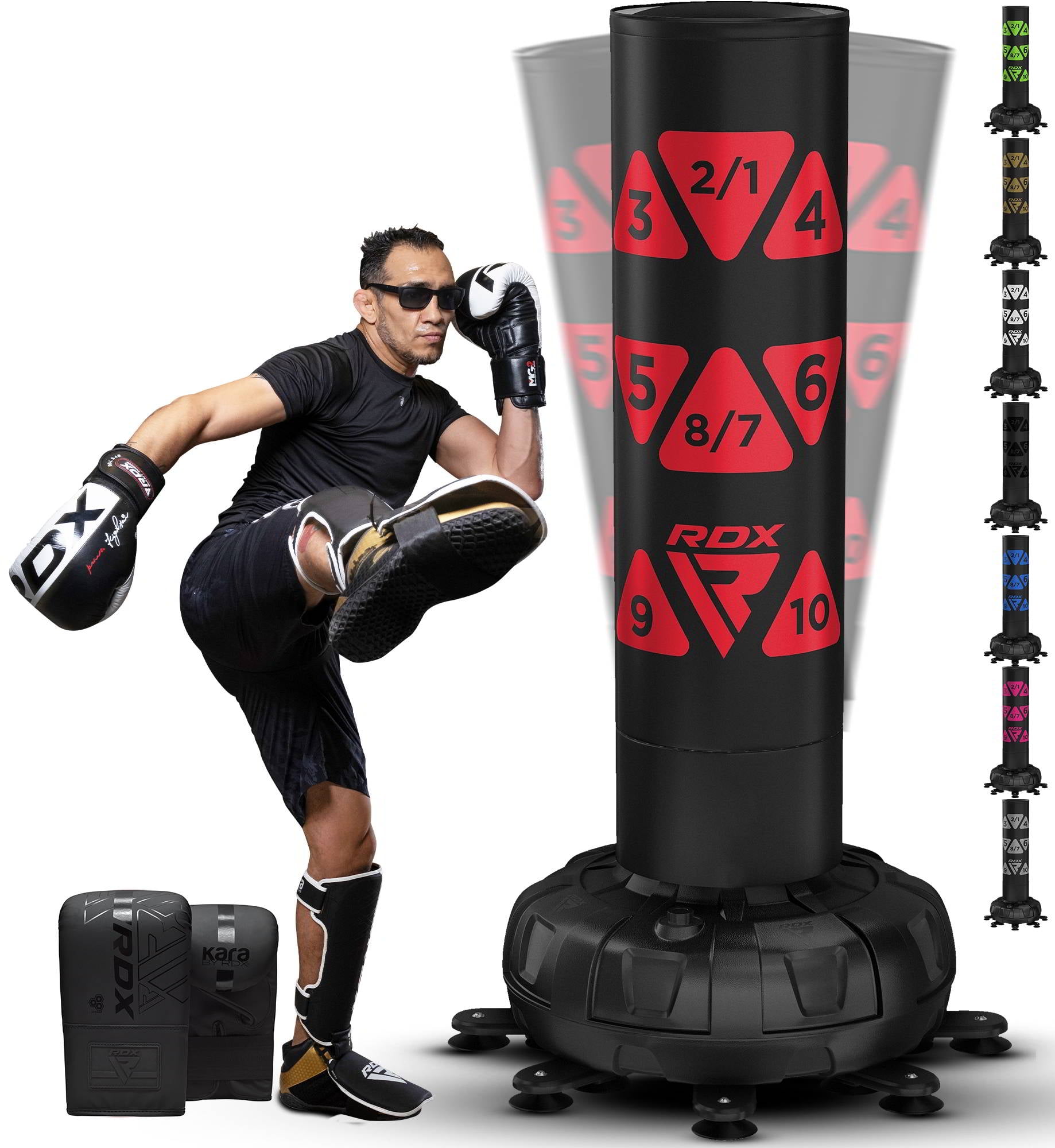 RDX FreeStanding Punching Bag with Gloves, 5FT XXL Heavy Duty Adult