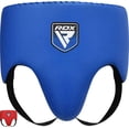 thumbnail image 1 of RDX Groin Protector for Boxing, Kickboxing and Martial Arts, APEX Series Maya hide Super Skin Leather Abdominal Guard Cage Fighting, Abdo Gear Jockstrap for MMA, Sparring, Taekwondo, Grappling., 1 of 8