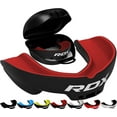 thumbnail image 1 of RDX Gum Shield Boxing MMA Mouth Guard Kickboxing Mouthpiece, Mouthguard Jaw Protector with Case, Muay Thai Martial Arts Rugby Hockey Football Judo Karate Soccer Contact Sports, 1 of 6
