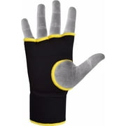RDX HYP-ISB-L MMA Boxing Inner Gloves, Black, Large