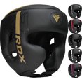 thumbnail image 1 of RDX Headgear for Boxing, MMA Training, Adjustable Padded KARA Head Gear for Cheeks, Forehead and Ear Protection, Muay Thai Headgear, Kickboxing,, 1 of 6