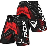 RDX IMMAF Approved MMA Shorts, Side Slits Design Suitable for MMA Boxing, Muay Thai, Kickboxing Gym Workout