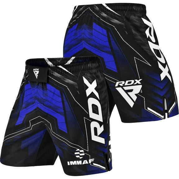 RDX IMMAF Approved MMA Shorts, Side Slits Design Suitable for MMA Boxing, Muay Thai, Kickboxing Gym Workout
