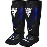 RDX IMMAF Approved Shin Guards, Competition Level Neoprene Shin Pads for Sparring and Grappling, MMA Kickboxing, Professional Shin Insteps Protection, Men Women