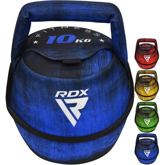 RDX Kettlebell Weights Sandbag with Handle, Fitness Strength Training Weight Lifting Bodybuilding Workout, Swings Squats Snatch Deadlift Thruster
