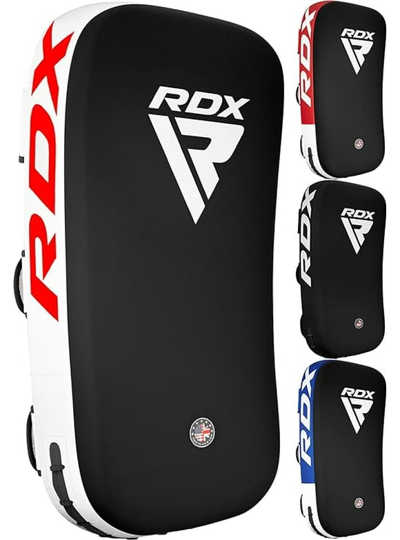 RDX Kick Shield for Kickboxing, Strike pad, Kicking pad, Strike Shield, Muay Thai Boxing, MMA Training White (One Pad Only)