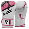 thumbnail image 1 of RDX Kids Boxing Gloves, 6oz Junior Training Mitts, Maya Hide Leather Ventilated Palm, Muay Thai Sparring MMA Kickboxing, Punch Bag Speed Ball Focus Pads Punching Workout, Youth Games Fun, 1 of 5