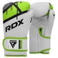 thumbnail image 1 of RDX Kids Boxing Gloves, 6oz Junior Training Mitts, Maya Hide Leather Ventilated Palm, Muay Thai Sparring MMA Kickboxing, Punch Bag Speed Ball Focus Pads Punching Workout, Youth Games Fun, 1 of 5