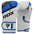 thumbnail image 1 of RDX Kids Boxing Gloves, 6oz Junior Training Mitts, Maya Hide Leather Ventilated Palm, Muay Thai Sparring MMA Kickboxing, Punch Bag Speed Ball Focus Pads Punching Workout, Youth Games Fun, 1 of 8