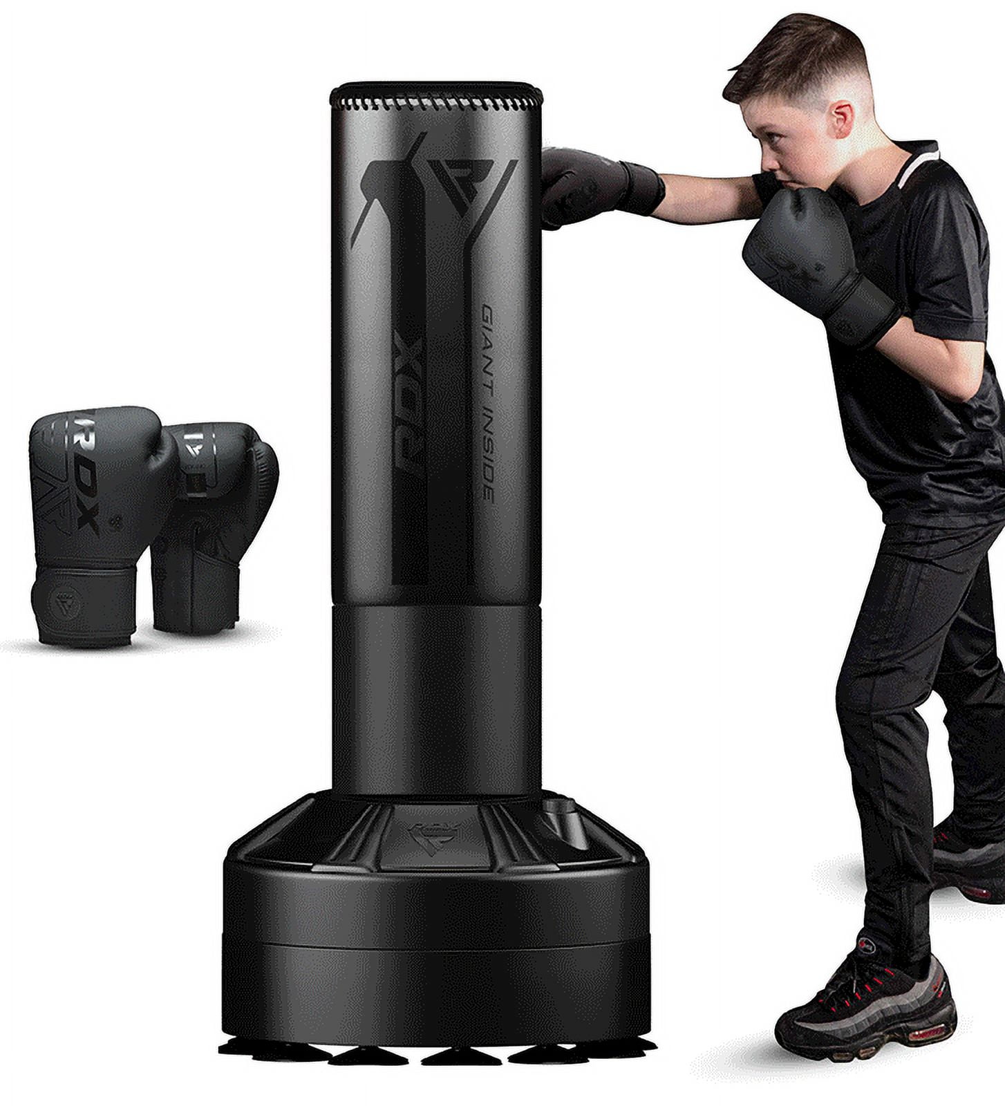 RDX Kids Free Standing Punching Bag with Gloves, 4FT Heavy Duty Junior