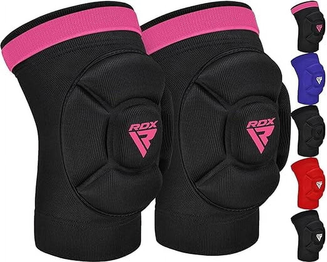 RDX Knee Pads for Work, OEKO TEX CERTIFIED, Anti-Slip Protective Thick Foam Padded Brace, Collision Avoidance Sleeves Pair, MMA Muay Thai Grappling Volleyball Football Wrestling Gardening, Men Women